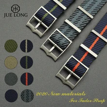 Материал, нейлон, французские военные парашютные сумки Nato для Тюдоров, черный ремешок для Бонда, ремень Nato, 20 мм, 22 мм, военные часы