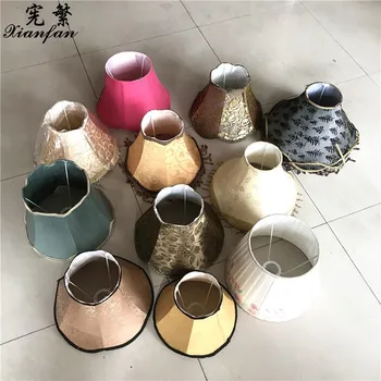 

Hotel B & B Engineering Lampshade Lamp Wall Floor Lamp Accessories Retro Court Handmade Fabric Shade