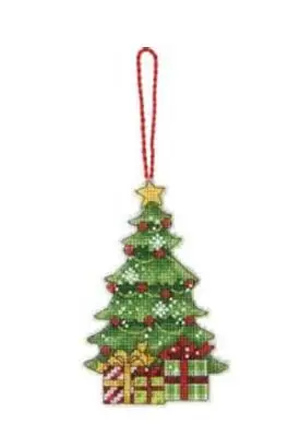 Счетный Набор для вышивания крестиком с Рождеством Санта Кот и мышь приветствие колокольчики ветряные колокольчики орнамент DIM 8767 - Цвет: Многоцветный