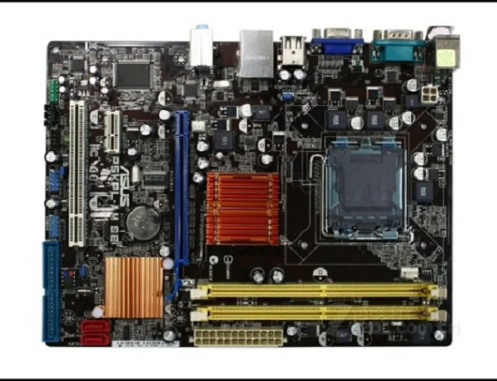 Asus P5KPL AM SE настольная материнская плата G31 розетка LGA для 775 Core Pentium Celeron DDR2 4G u ATX BIOS