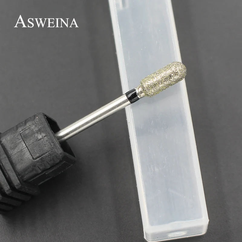 ASWEINA 3 размера алмазные сверла для ногтей с гладкой поверхностью Фрезер резак
