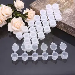 Paint Strip Empty Box Packaging Pigment Container Painting Crafts Drawing Container Art Pod Tool Storage Mini Acrylic Suppl E3v2