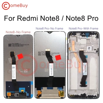 

For Xiaomi Redmi Note8 Note 8 Pro LCD Display Touch Screen Digitizer Assembly With Frame Replacement For Redmi Note 8 Pro LCD