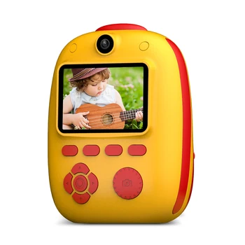 

Small Digital Kids Camera Instant Print Cameras Built-in Lithium Battery Dual Camera 26MP 1080P HD Resolution for Girls and Boys