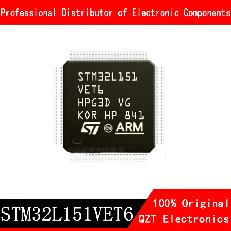 5pcs/lot new original STM32L151VET6 STM32L151 LQFP-100 microcontroller MCU In Stock 100%new stm stm32l stm32l151 stm32l151z stm32l151zd stm32l151zdt stm32l151zdt6 original stock welcome to consult