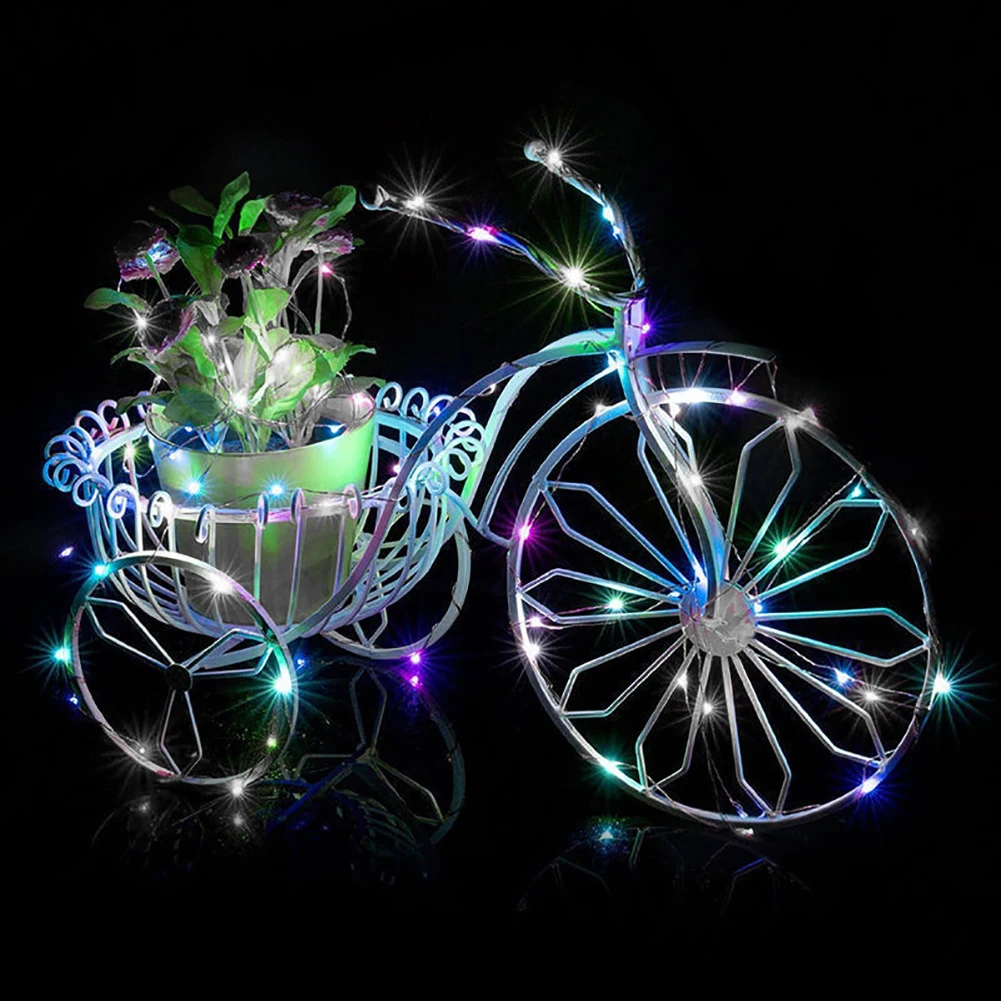 2/3M 20/30LED Copper Wire Fairy String Light Halloween Christmas Home Decor