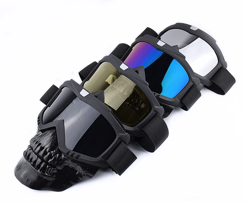 Горячая Распродажа! съемные модульные очки для мотокросса Lunette Moto rcycle очки ветрозащитные очки для спорта на открытом воздухе маска очки