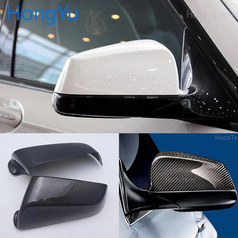 Для BMW E60 E61 F07 F10 F11 E63 E64 F06 F12 F13 F01 F02 F03 F04 Крышка для зеркала из углеродного волокна