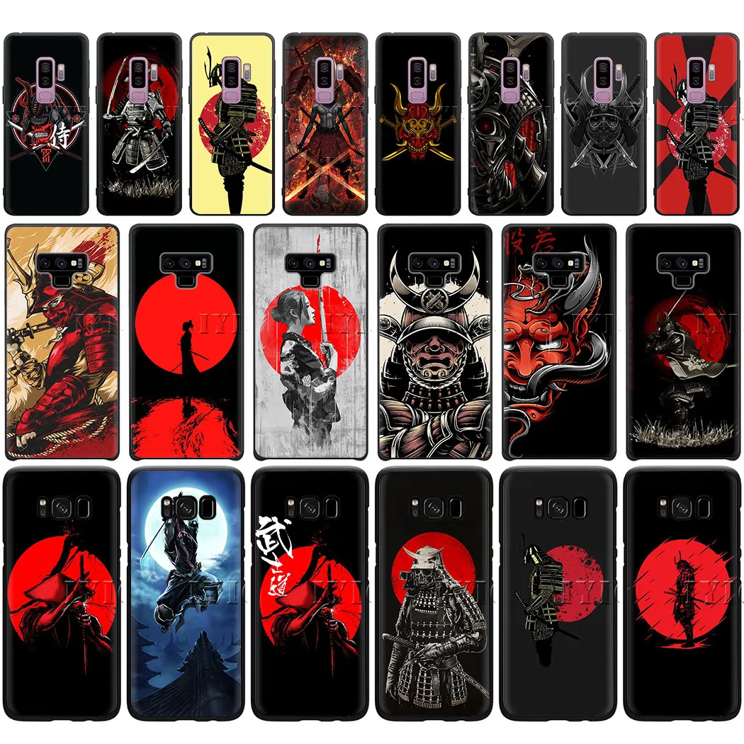 Japan The samurai Ninja Soft Silicon phone Case for Samsung S10 S9 S8 Plus S7 S6 Edge S10e J4 2018 Cover | Мобильные телефоны и