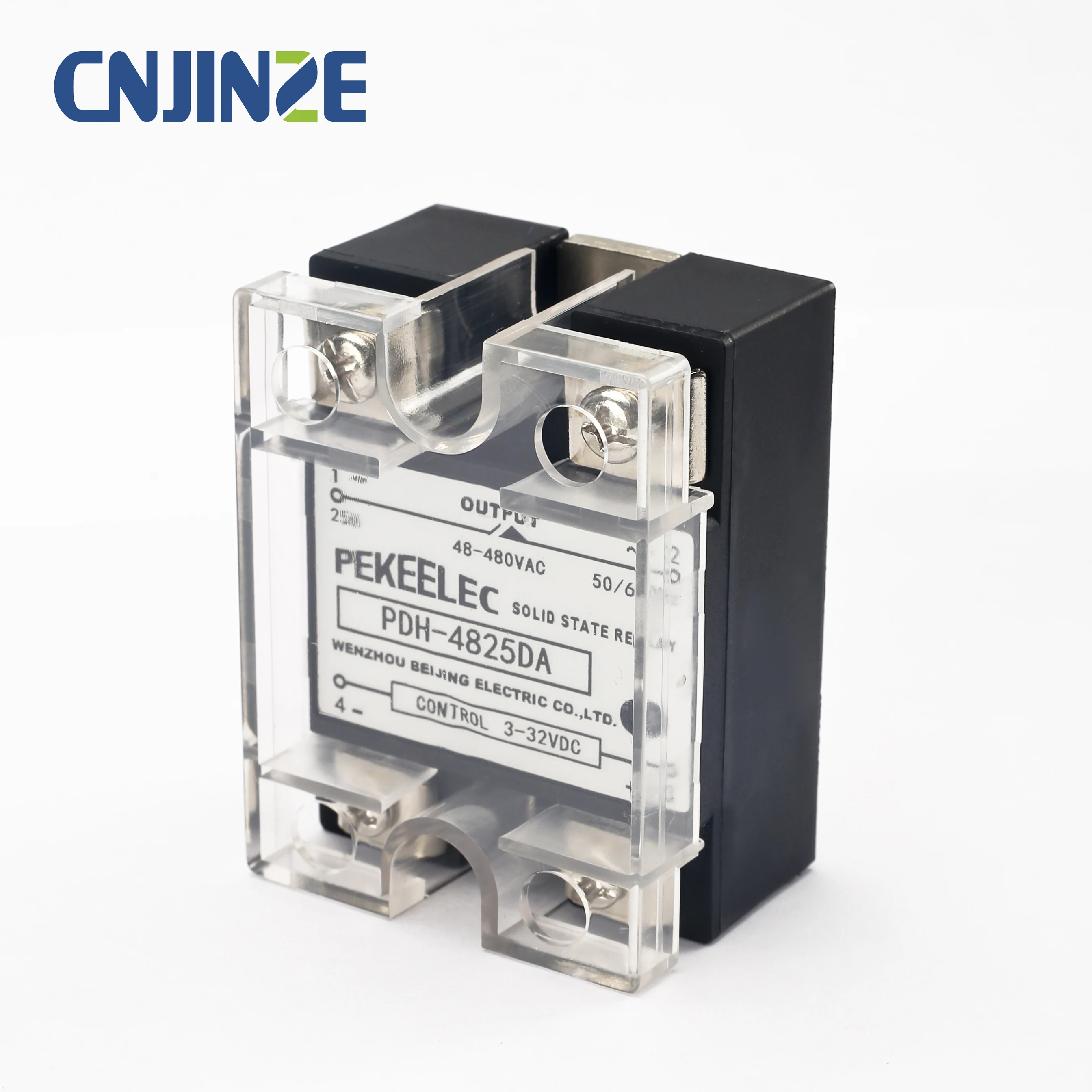 PDH 4810AA/ 10A/480V DC control AC Black shell Однофазное твердотельное реле|Реле| |