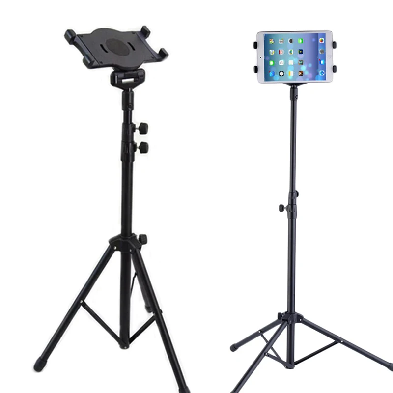  Universal Multi-direction Floor Stand Tablet Tripod Mount Holder For 7-10 Inch iPad Mini Air Samsun
