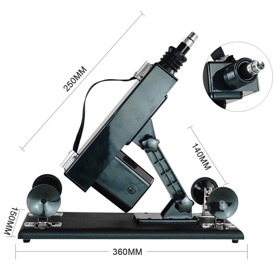 Skup FREDORCH Sex Machine kobieta masturbacja pompowanie pistolet z 6 Dildo załącznik automatyczne maszyny miłości dla kobiet Sex produkt
