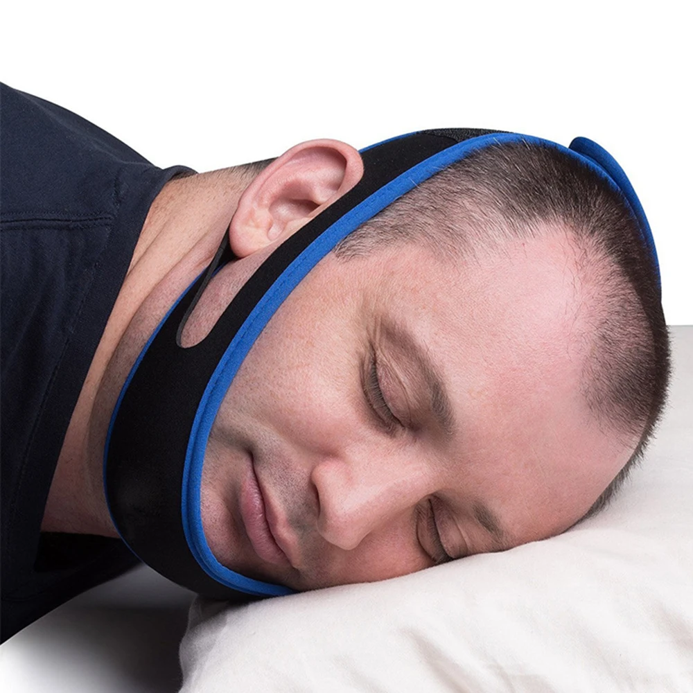 

Anti-mite Headband Sleep Mask Snoring Belt Snoring Protection Jaw Dislocation Support Belt Health Care Tools Gifts Hot Sale Hot