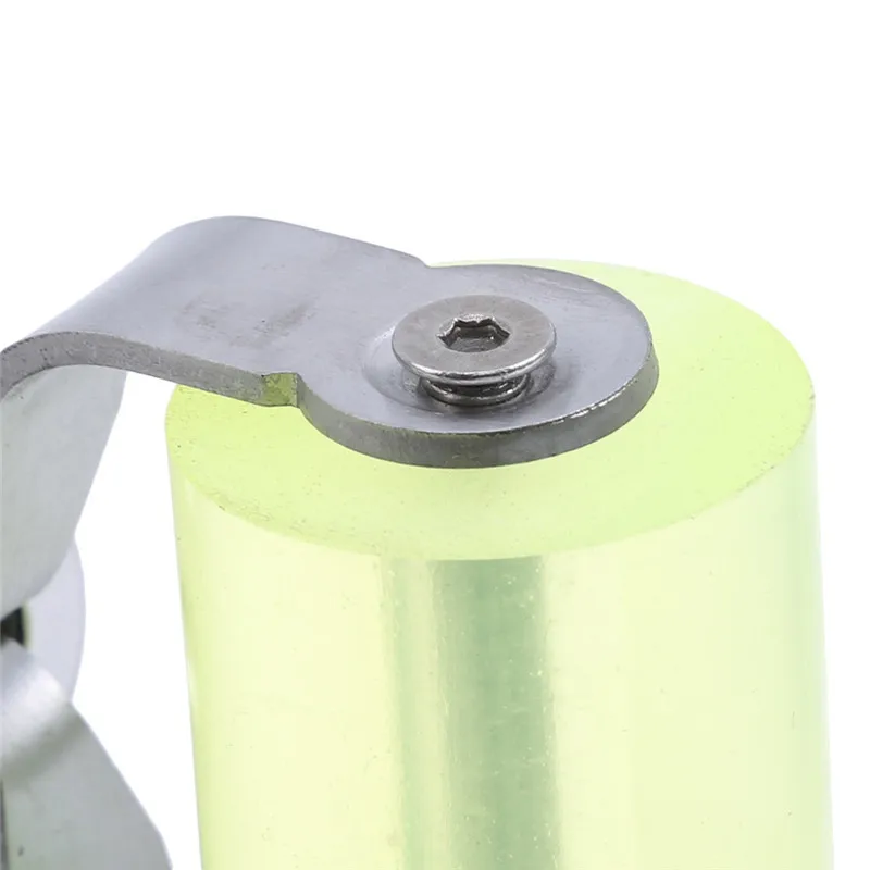 

Black Wood Handle Auto Sound Deadener Application Clear Rubber Roller Green Compaction Roller