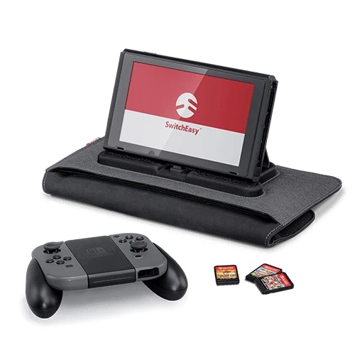 Чехол SwitchEasy PowerPACK storage& charging bag для Nintendo Switch, разъем для зарядного кабеля
