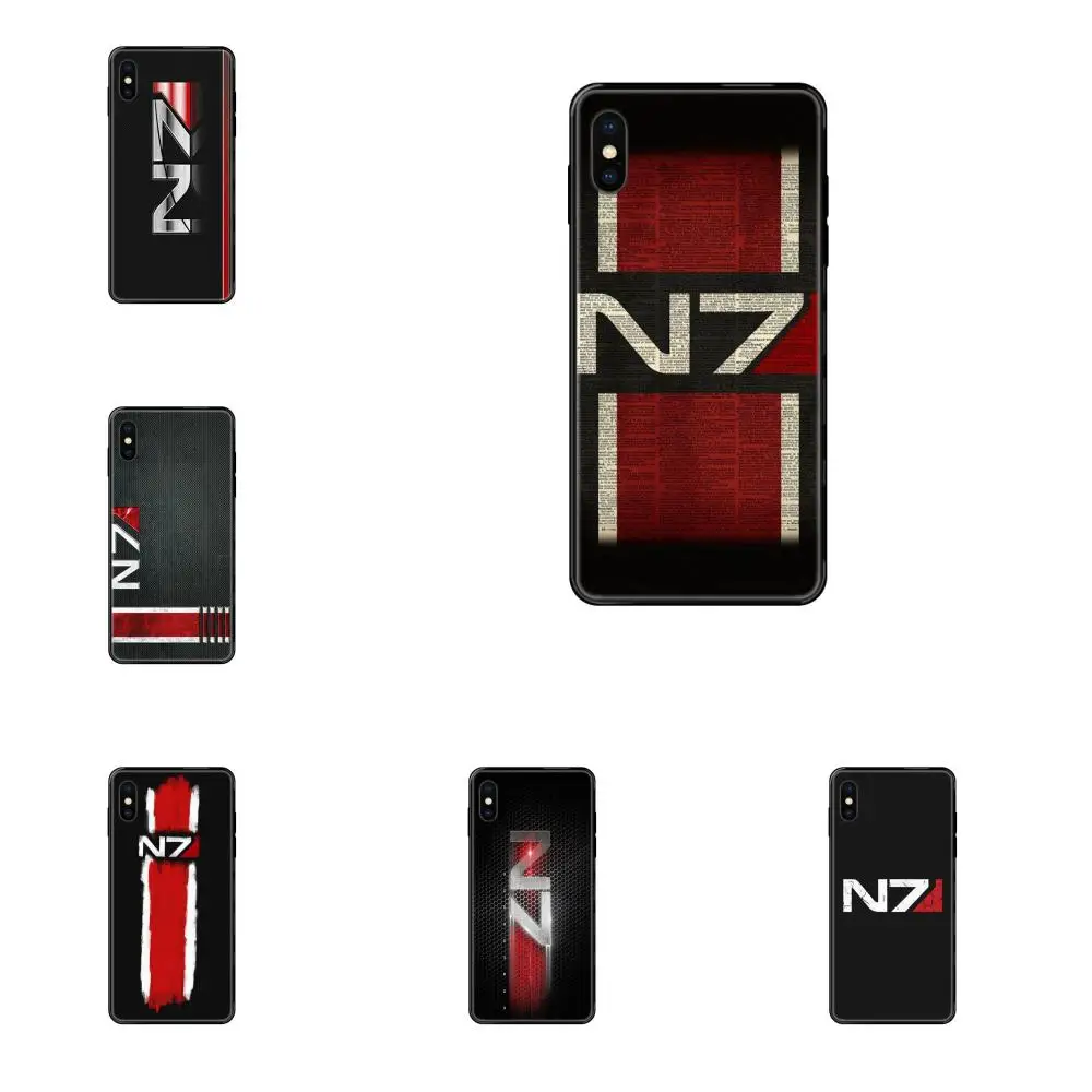 TPU Call Box Mass Effect N7 For Redmi 3S 4X 4A 5 5A 6 6A 7 7A 8 8A 8T 9 9A K20 K30 S2 Y2 Pro Plus Ultra | Мобильные телефоны и