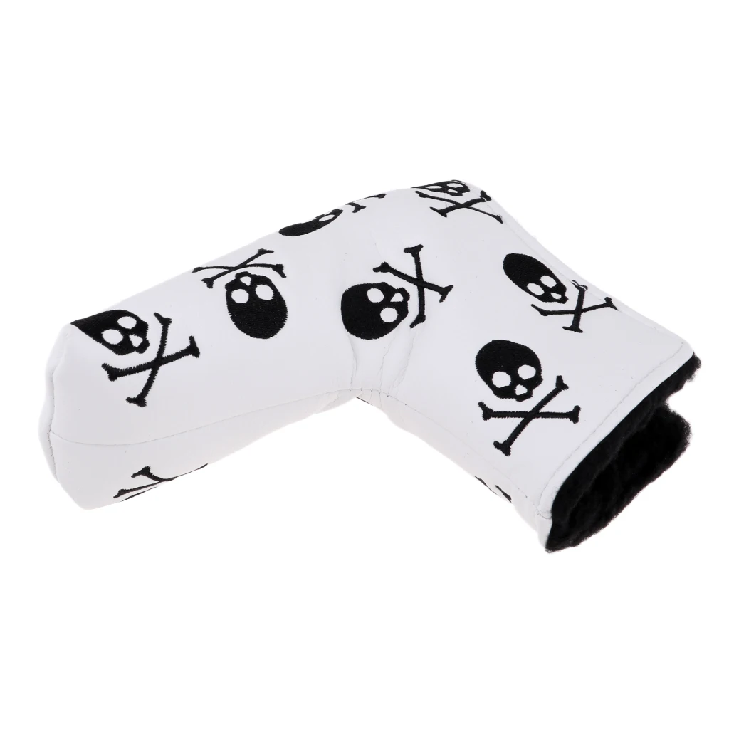 

PU Leather Golf Blade Putter Head Cover Protector Bag Guard Headcover Christmas Gift