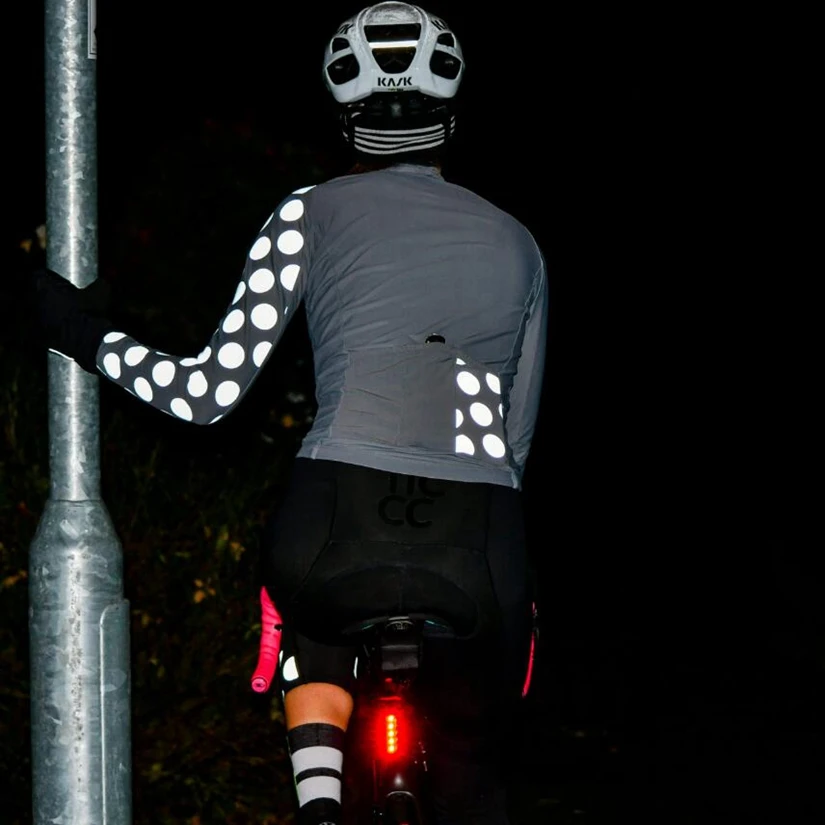 Ropa ciclismo invierno ticc Зимняя Теплая Флисовая велосипедная майка с длинным рукавом, велосипедная одежда черного цвета