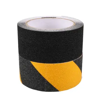 

Black Yellow PVC Floor Bathroom Swimming Pool Non-slip Protective Warning Tapes