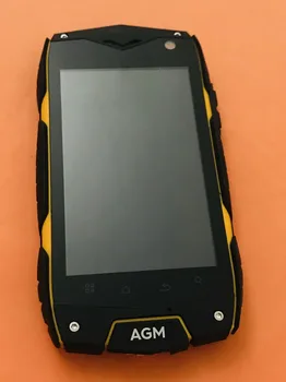

Used Original LCD Display+ Touch screen + Frame for AGM A7 Free shipping