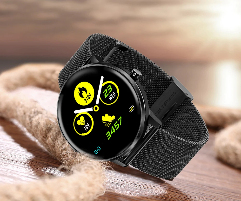 UTELITE MX6 Смарт-часы для мужчин и женщин полный экран сенсорный IP68 водонепроницаемый монитор сердечного ритма кровяное давление часы для Xiaomi huawei