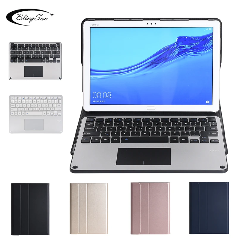 Бизнес чехол для huawei MediaPad M5 Lite 10 1 &quotпланшет BAH2 W09 L09 W19 Съемная bluetooth клавиатура