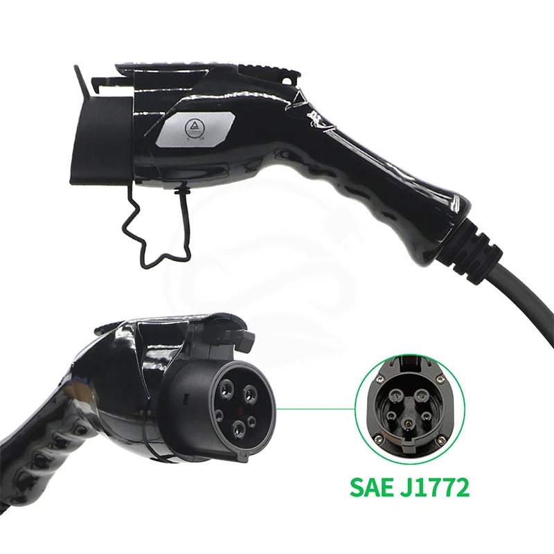 Sae j1772 ev штепсельная вилка EVSE кабельная Вилка для EV SAE J1772 16A 240VAC |