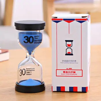 

Creative Office Sand Clock Hourglass Timer Home Decoration Brushing Sustainable H55A
