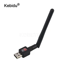 Kebidu беспроводной Wifi адаптер 150 Мбит/с 2 дБ антенна USB Wifi приемник сетевая карта 802.11b/n/g USB Wifi адаптер
