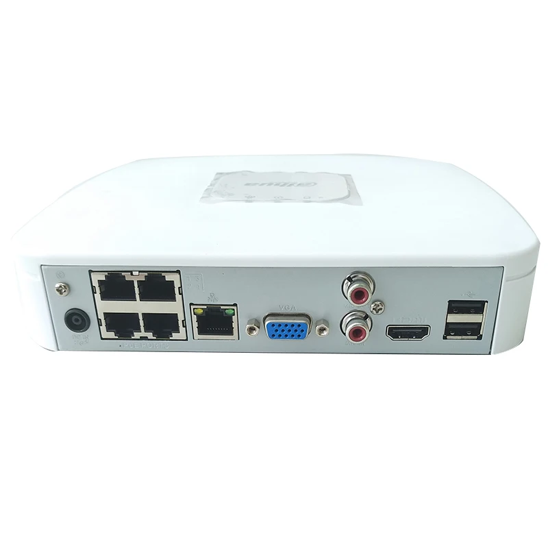 DH 4K NVR NVR4104-P-4KS2 4CH с 4 POE NVR4108-P-4KS2 8ch с 4PoE портами заменить NVR4104-P NVR4108-P сетевой видеорегистратор