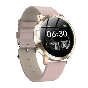 

Smart watch VS V11 Q8 P68 waterproof Tempered glass Activity Fitness tracker Heart rate monitor BRIM Men women smartwatch CF18