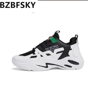 

2020 Men Casual Shoes Comfortable Brand Men Shoes Outdoor Fashion Men Sneakers Lace-up Walking Shoes White Zapatillas Hombre