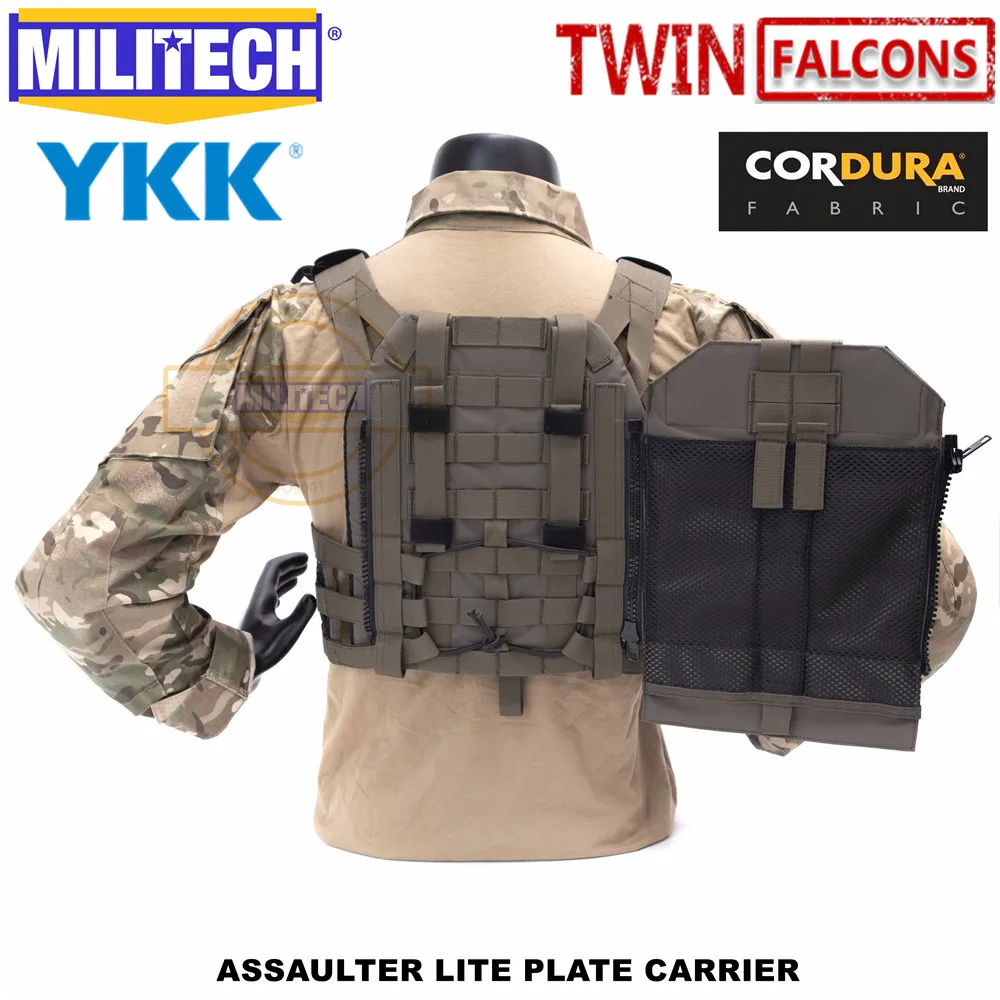 MILITECH TW TWINFALCONS ALPC RONIN ASSAULTER LITE PLATE CARRIER тактический жилет из delusting CORDURA MIL SPEC CARRIER жилет