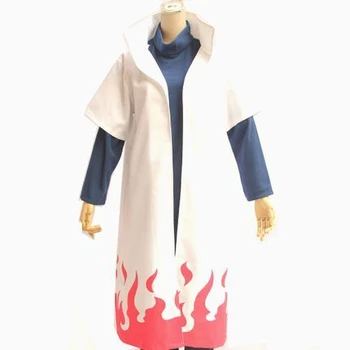 

Anime Naruto Cosplay Costumes Fourth Hokage Namikaze Minato Cape Outfit Cosplay Cloak Uniform Wig Shoes Vest Headband
