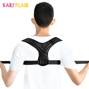 

NEW Back Posture Corrector Belt Women Men Prevent Slouching Relieve Pain Posture Straps Clavicle Support Brace Drop Shipping