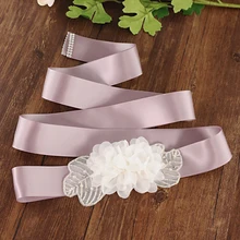 TRiXY S248 женский свадебный пояс цветок невесты лента для подружки невесты пояс для свадьбы Вечеринка свадебные аксессуары для одежды