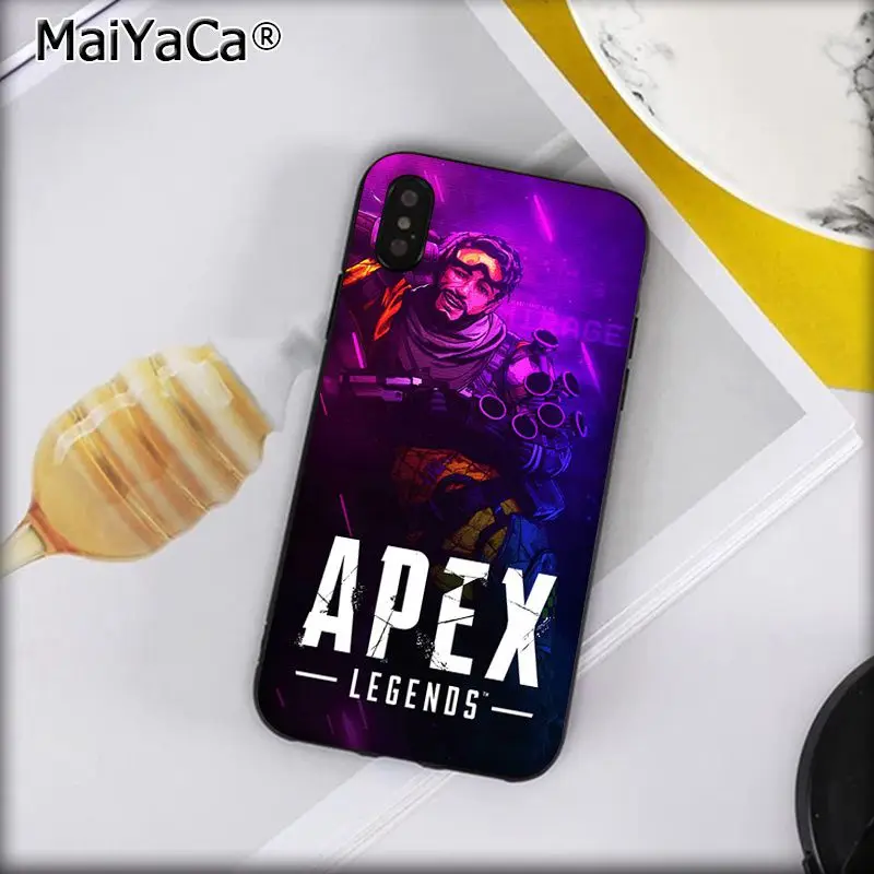 A8 MaiYaCa горячий игровой Apex Legends умный чехол черный чехол для телефона Apple iphone 11 pro 8 7 66S Plus X XS MAX 5s SE XR - Цвет: A8