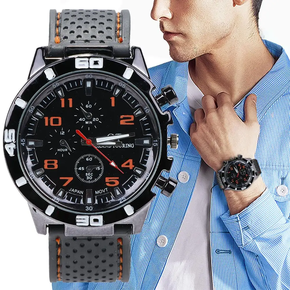 

Men's Fashion Watch Minimalist Luminous Waterproof Men's Watch Digital Sports Watch Black Electronic Alarm Clock Student Watch