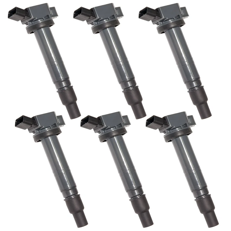 90919-02248 Ignition Coil Set of 6 for Toyota and Lexus Camry Avalon Sienna Rav4 4Runner FJ Cruiser 1.8L 2.4L 2.7L 4.0L L4 V6 V8 |
