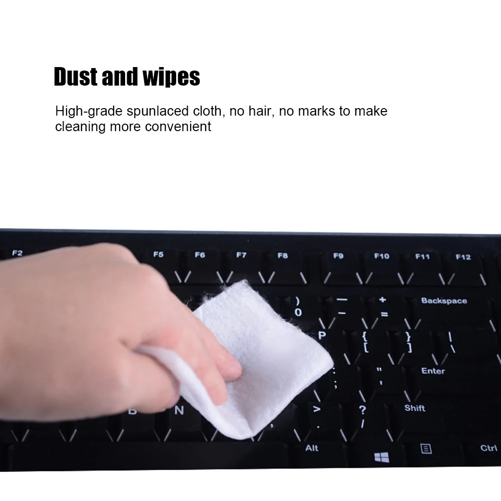 88Pcs/Box Cleaning Wet Wipes Soft Laptop Monitor LCD Phone Screen Lens Glass Wipes Hi dropship