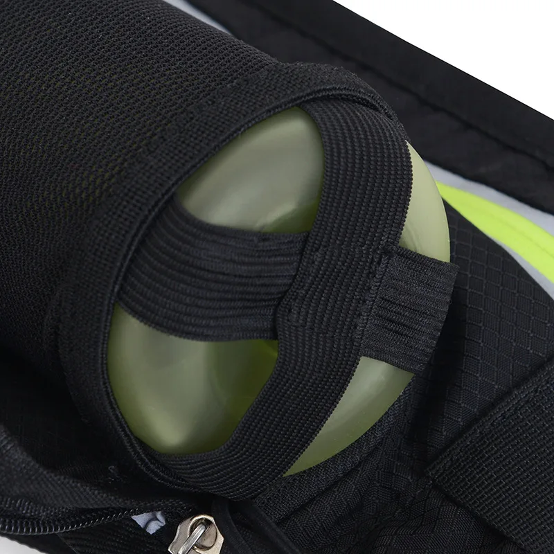 Multi-use Sport Bag Fishing Camping Hiking Waist Bag Reflective Waist Fanny Pack Fitness Phone Pouch with Water Bottle Holder