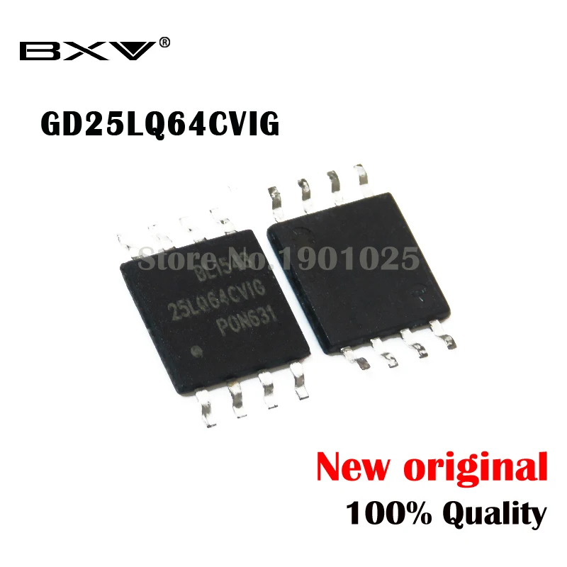 1 шт. новый оригинальный GD25LQ64CVIG 25LQ64CVIG GD25LQ64 25LQ64 GD25LQ64C SOP-8 | Электронные компоненты и