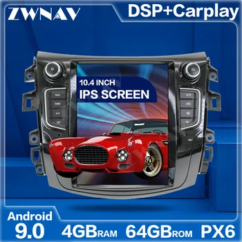 

DSP 4+64 Tesla Style Big Screen Android 9.0 Car Multimedia Player For Nissan NP300 2014-2018 GPS BT Audio Radio stereo head unit