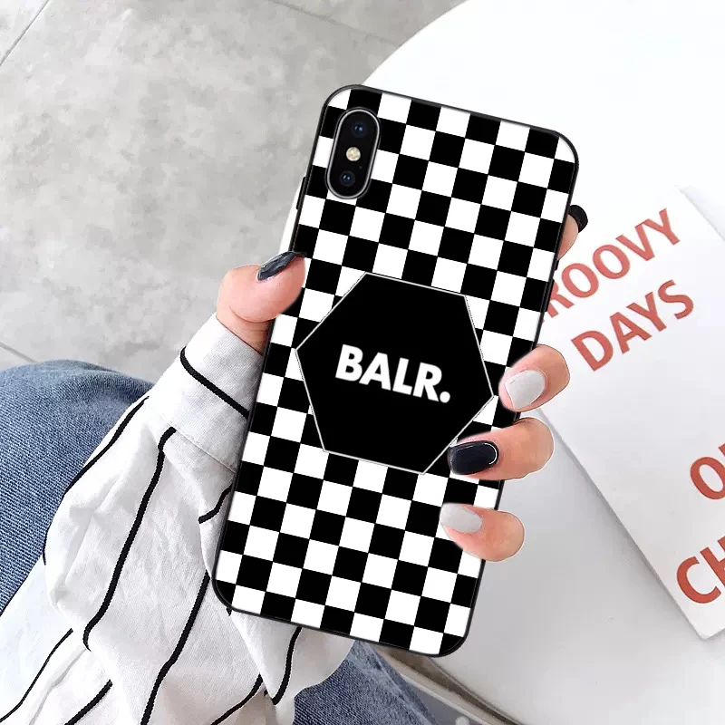 Крутой черный ТПУ Мягкий силиконовый чехол для телефона Apple iPhone 8 7 6 6S Plus X XS MAX 5 5S SE XR 11pro max - Цвет: A13