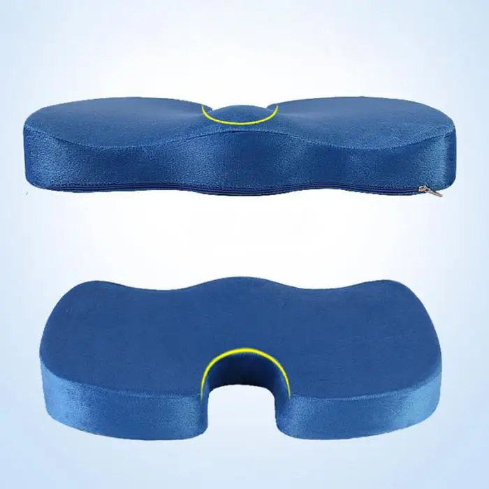 Подушка для сидения из пенополистирола с памятью для спины Sciatica cockcyx подушка для расслабления, для офисного кресла, автомобиля