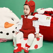 Рождественские носки для новорожденных; рождественские нескользящие носки-тапочки для мальчиков и девочек