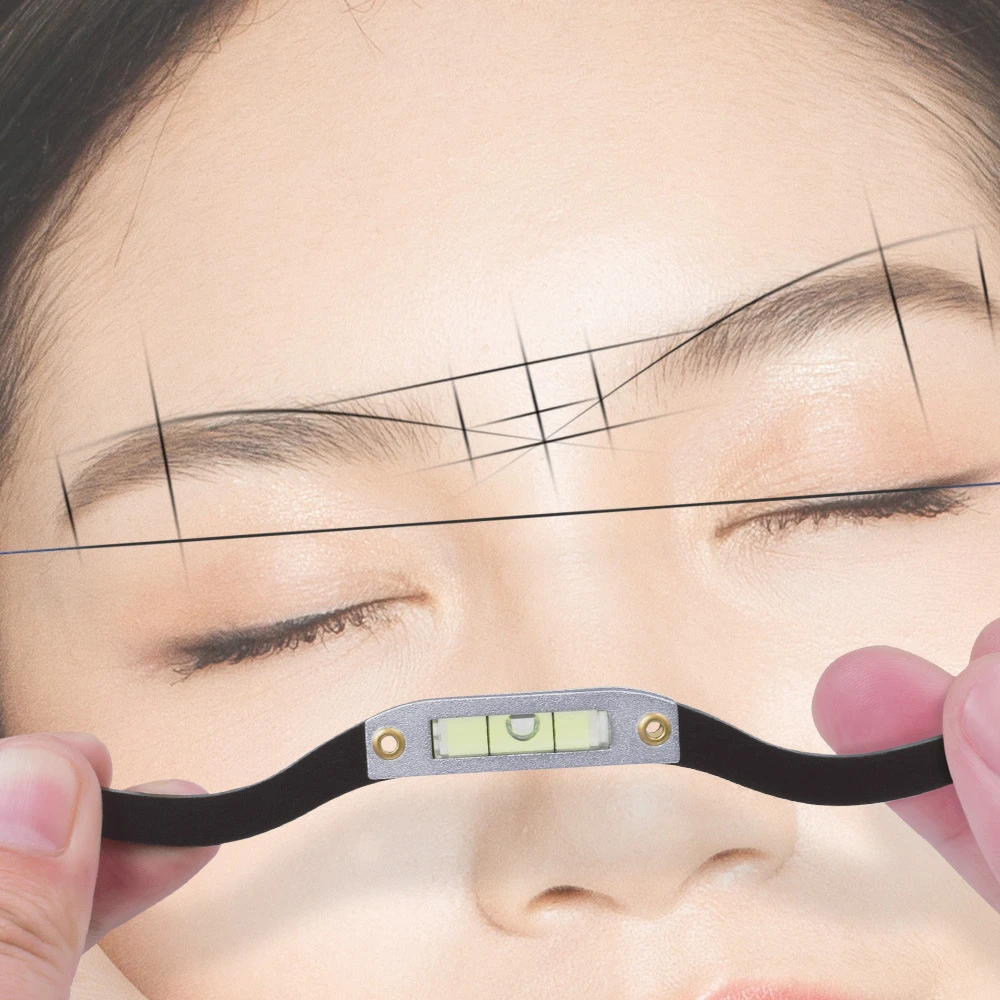 Microblading Mapping String Ruler Permanent Makeup Pre Inked Eyebrow Line Mark Ruler Brow Positioning Tool Beauty Accessories Eyebrow Stencils Aliexpress