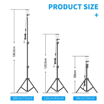 

84pcs LED USB Lamp With Tripods LED Light for Camping Live Stream Video Photos