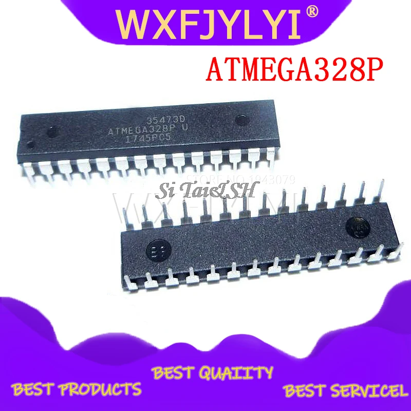 1 шт./лот ATMEGA328P чип ATMEGA328 ATMEGA328P-PU MCU AVR 32K 20MHz FLASH DIP-28 | Электронные компоненты и