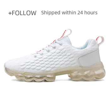 

Air Cushion Men's Casual Blade Shoes Man Sneakers Mesh Sport Running Shoe Jogging Red Zapatos Hombre Zapatillas Masculino Adulto